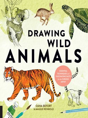 cover image of Drawing Wild Animals